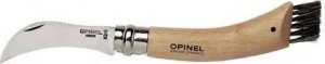 Opinel No. 08 Mushroom foldable knife w. Brush 11