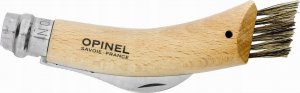 Opinel No. 08 Mushroom foldable knife w. Brush 8