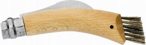 Opinel No. 08 Mushroom foldable knife w. Brush 9