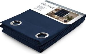 AmeliaHome Zasłona Blackout na przelotkach Indygo 140X175 3