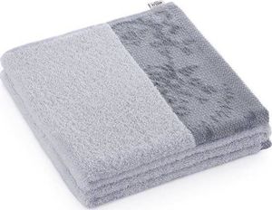 AmeliaHome Ręcznik bawełniany jasnoszary 70 x 140 cm CREA AmeliaHome 1