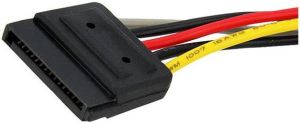 StarTech SATA 15-pin - SATA 15-pin x2, 0.15m, Wielokolorowy (PYO2SATA) 3