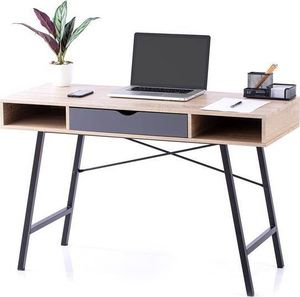 Biurko Homede Kayl Jasnobrązowe 120 cm x 48 cm 3