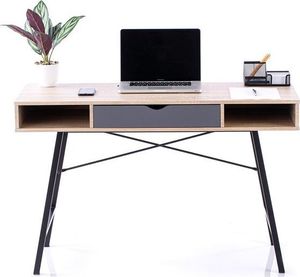 Biurko Homede Kayl Jasnobrązowe 120 cm x 48 cm 5