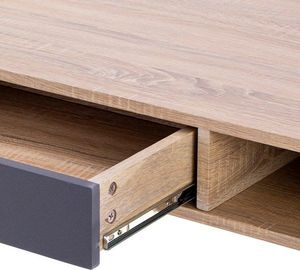 Biurko Homede Kayl Jasnobrązowe 120 cm x 48 cm 7