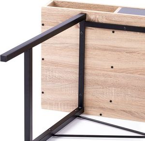 Biurko Homede Kayl Jasnobrązowe 120 cm x 48 cm 8