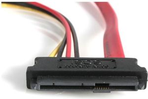StarTech SFF 8482 - SATA, 0.45m, Czerwony (SAS729PW18) 3