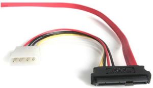 StarTech SFF 8482 - SATA, 0.45m, Czerwony (SAS729PW18) 6