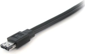 StarTech eSATA - eSATA + USB, 0.9m, Czarny (ESATAUSBMM3) 3