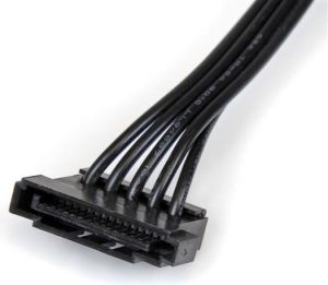 StarTech SATA 15-pin - SATA 15-pin x4, 0.4m, Czarny (PYO4SATA) 3