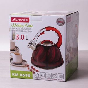 Kamille Czajnik stalowy z gwizdkiem 3 L, Kamille KM-0690N 5