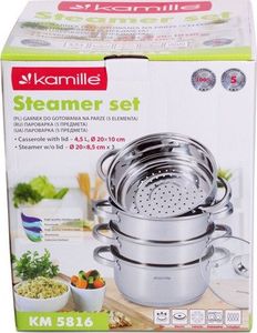 Kamille Garnek do gotowania na parze 4.5 L Kamille KM-5816 9