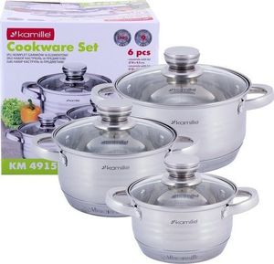 Kamille Komplet garnków 6 elementowy Kamille KM-4915 8