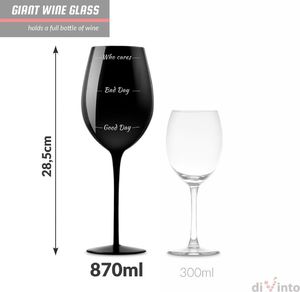 Handlosfera GIGANTYCZNY KIELISZEK DIVINTO - WHO CARES - BLACK 6