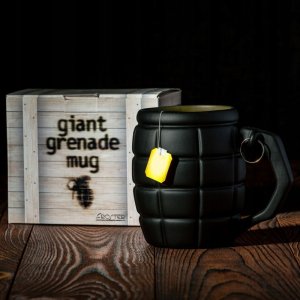 Handlosfera Gigantyczny Kubek Granat Czarny jak kufel do piwa 6