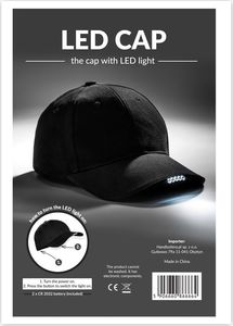 Handlosfera CZAPKA LED 5