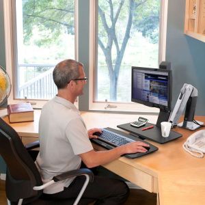 Ergotron Uchwyt biurkowy na monitor do 27" WorkFit-A (24-317-026) 4