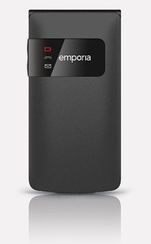 Telefon komórkowy Emporia Flip Basic F220 (FLIPBASIC F220 BLACK) 1