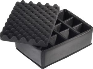 Walizka foto B&W International Type 4000 z przegrodkami, żółta (4000/Y/RPD) 3