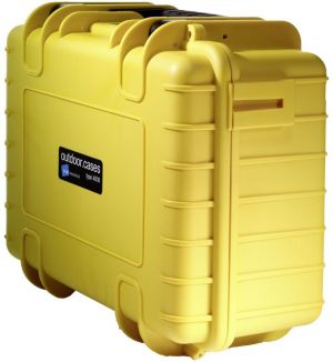 Walizka foto B&W International Type 4000 z przegrodkami, żółta (4000/Y/RPD) 5