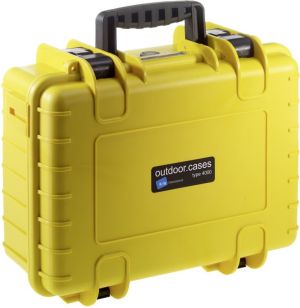 Walizka foto B&W International Type 4000 z przegrodkami, żółta (4000/Y/RPD) 6