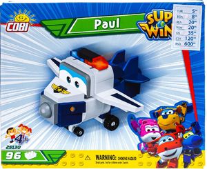 Pepco Klocki Super Wings mix wzorów biały 1