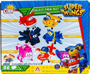 Pepco Klocki Super Wings mix wzorów biały 2