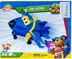 Pepco Klocki Super Wings mix wzorów niebieski 1