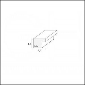 Ramka Deknudt 30x40 drewniana czarna (S66KF2 P1 30x40) 2