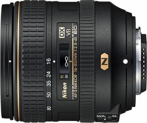 Obiektyw Nikon 16-80mm f/2.8-4E ED VR Nikon Czarny (JAA825DA) 1