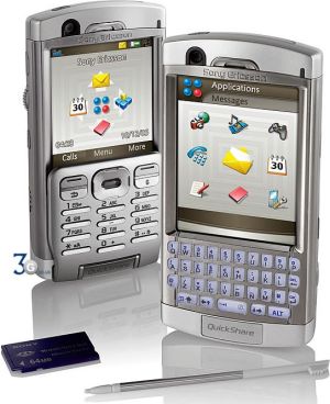 Telefon komórkowy Sony Ericsson P990i srebrny 3