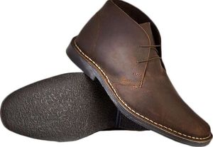 Solier Męskie skórzane buty botki breki Chukka 44 1