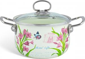 Edenberg 7-częściowy zestaw garnków emaliowanych z czajnikiem 3