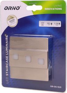 Oprawa schodowa Orno Lepus LED satynowy (OR-OS-1531L3/N) 2