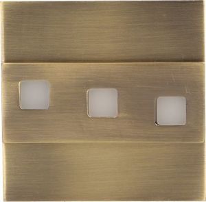 Oprawa schodowa Orno Lepus LED mosiądz mat (OR-OS-1531L6/BR) 3