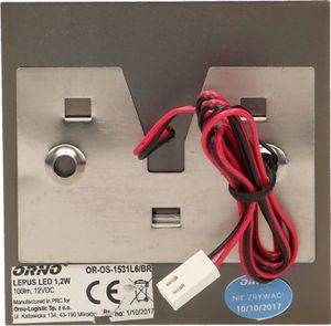 Oprawa schodowa Orno Lepus LED mosiądz mat (OR-OS-1531L6/BR) 6