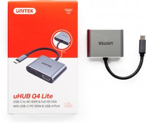 Stacja/replikator Unitek Q4 Lite USB-C (D1049A) 4