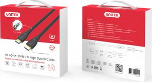 Kabel Unitek HDMI - HDMI 5m czarny (C11041BK) 4