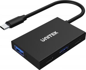 HUB USB Unitek 2x USB-C  + 2x USB-A 3.1 Gen2 (H1302A) 1