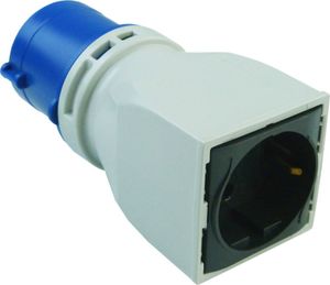 Marlanvil Adapter kempingowy CEE 16A na SCHUKO 230V przejściówka 6.8216.D M-L 4630 2