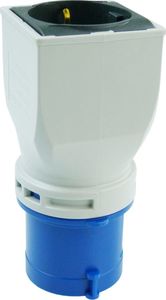 Marlanvil Adapter kempingowy CEE 16A na SCHUKO 230V przejściówka 6.8216.D M-L 4630 3