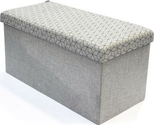 Intesi Pufa Intesi Velse light grey print black uniwersalny 1