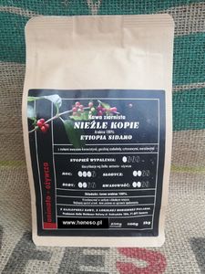 Kawa ziarnista Dolla Nieźle Kopie Etiopia Sidamo 1 kg 2