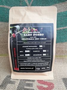 Kawa mielona Dolla Samo Dobro Gwatemala SHB 500g 2