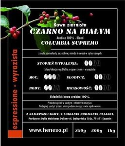 Kawa mielona Dolla Czarno Na Białym Blend Arabica 500g 2