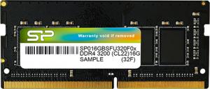 Pamięć do laptopa Silicon Power SODIMM, DDR4, 16 GB, 3200 MHz, CL22 (SP016GBSFU320F02) 1