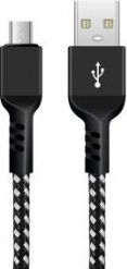 Kabel USB Maclean USB-A - microUSB 1 m Czarny (MCE473) 1