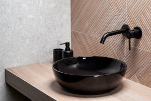 Bateria umywalkowa KFA Moza podtynkowa czarny (5039-810-81) 3