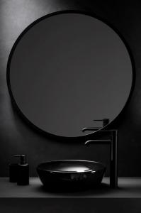 Bateria umywalkowa KFA Moza stojąca czarny (5032-612-81) 3