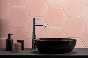 Bateria umywalkowa KFA Moza stojąca chrom (5032-612-00) 2